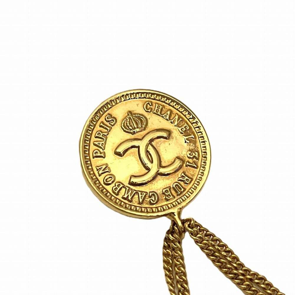 CHANEL Gold Brooch - Picture 3 of 10